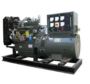 40kW 50kVA Industrial Diesel Generator Set 3 Phase 4 Wire Open Frame All Copper Brushless Water Cooled
