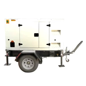 40kw 30kw Portable Trailer Type Diesel Generator 50Hz/60Hz Three Phase for Construction