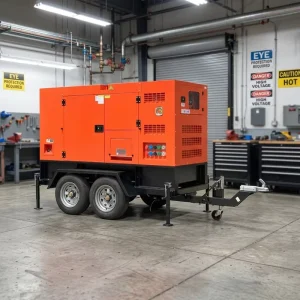 40kw 50kva Diesel Power Generator Open Silent Trailer Type Diesel Engine Generator Set with Yangdong Engine