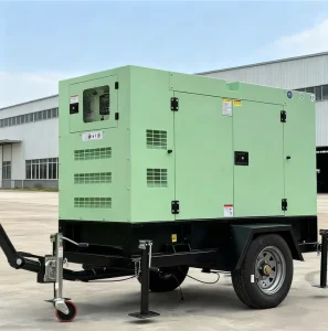 40kw Diesel Generator Trailer Mounted Cummins Engine Super Silence 60kva Generator 30kw 40kw 50kw 60kw 70kw
