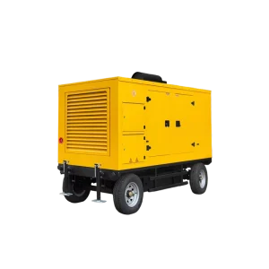 40kw Trailer Silent Type Diesel Generator Auto Start 50/60Hz 1/3 Phase Automatic Transfer Switch Camping
