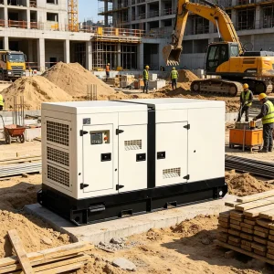 425kVA 340kW Soundproof Silent Diesel Generator 50Hz 3 Phase 400/230V for Airports Concerts Hotel ISO CE Certificate