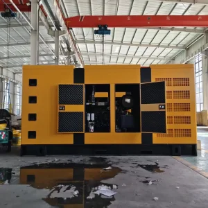 437 KVA 350 kW Silent Canopy Diesel Generator Set Equipped with Weichai Engine