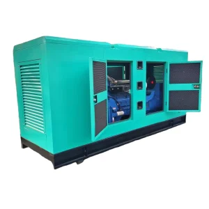 437.5kVA 350kW 380V 50/60Hz Alternator Silent Soundproof Canopy Diesel Generator Model HM-80GF for Remote Areas Islands