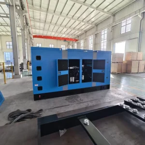 450KW 565kVA Soundproof Canopy Type Diesel Generator Set ATS Shockproof Noise Reduction Enclosure