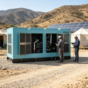 450kVA 350kw 360kW SDEC Diesel Generator Set for High Plateau -30℃ Start 5000m Low Loss 3% Remote Mining Heavy Duty Power