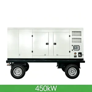 450kW 562.5kVA Automatic Startup Control Mobile Trailer Mounted Diesel Generator