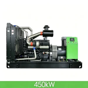 450kW 562.5kVA Powered by SDEC Low Fuel Consumption Design Open Type Diesel Generator