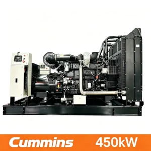 450kW 562kVA Energy Saving Brushless Copper for Warehouse Industrial Open Type Diesel Generator Set
