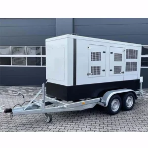 45kva 50kv 50kva 50kw 55kva 60 Kv 3phase Diesel Generator Set With Trailer 50 Kwt Genset Prix