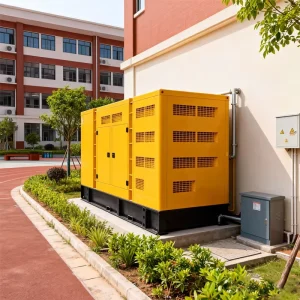480V 3 Phase 1800 RPM Super Silent Diesel Genset Mini Waterproof ATS Option 50Hz Unit