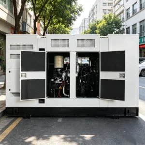 480kW 600kVA Cumins Super Silent Diesel Generator Set Remote Monitoring for Data Center Hospital Residential Commercial Building
