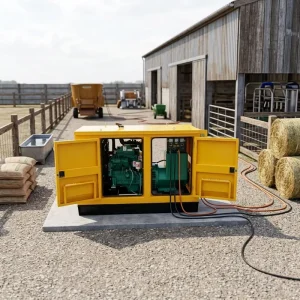 48KW 60KVA 3 Phase 50HZ Silent Optional Diesel Generator Set for Livestock Farm Low Fuel Consumption
