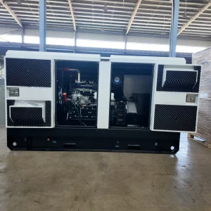 48kW Backup Diesel Generator Set 3 Phase 220/380V 50Hz Low Noise Power System