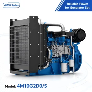 4M10G2D0S 60KW 1500RPM 4 Cylinder Inline 4 Stroke Heavy Duty Industrial Diesel Engine for Power