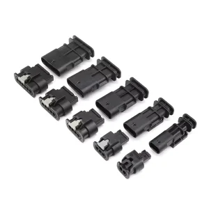 4Pin 1-1718645-1 Male Female Automotive Waterproof Connector 1.2mm Cable Connectors 1-1564559-1