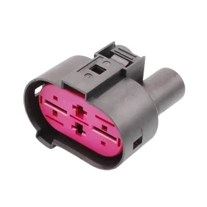 4Pin Auto Radiator Fan Connector Plug Housing 1J0906234 1J0906444 for VW Audi Skoda Wiring Harness Wire Socket