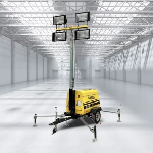 4x1000W Metal Halide Light Tower Diesel Generator Power Manual Telescopic Outdoor Lighting Tower