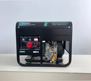 5 10kW Open Type Single Phase Portable Diesel Generator Air Cooled ATS 50Hz Super Silent 12V DC Electric Start for Industrial