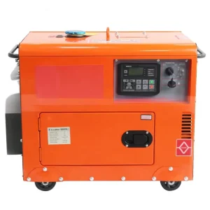 5/10kW Small Super Silent Mobile Diesel Generator 50Hz Portable Outdoor Home Backup RV Use ATS Remote Start 380V/220V