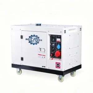 5/6/7 Kva Silent Diesel Generator with ATS Auto Start, 220V/380V Single/Three Phase, Portable Home Backup Emergency Power Supply