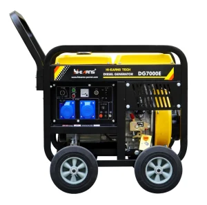 5.5KW Single Phase Diesel Generators Portable Outdoor Open Diesel Engine Generator for Home