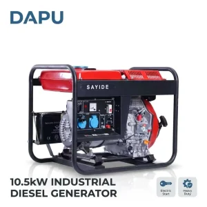 5.5kW Diesel Generator Air Cooled Open Frame 5500W Diesel Generator Portable Silent Generator for Home Construction Backup Power