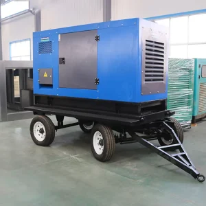 50-250KW Trailer Type Generators Diesel Silent Mobile Industrial Generator Set 200kw 100KW 150KW Power Genset 3 Phase