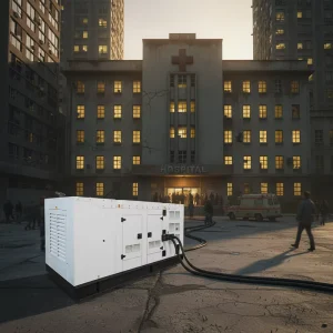 50 60Hz 220 380V 3Phase 4Wires 500KVA Diesel Generator Water Cooling System 6 Cylinder Engine ATS Emergency