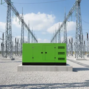 50 60Hz 230V 200KW Diesel Generator Air Cooled 6 Cylinder Engine Emergency ATS 1800 RPM