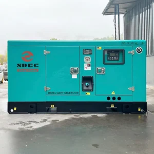 50 60Hz Silent Diesel Generators Set 15kw 20kw 25kw 30kw 40kw 50kw SDEC Power Generator Groupe Electrogene Diesel 100kva 200kva