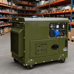 50 60Hz Super Silent Diesel Generator 5 10KW 5 10KVA Water Cooled ATS 100% Copper Alternator