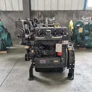 50 70 120 140 160HP Electric Start Diesel Engine with Belt Pulley Clutch for Crusher Fan Motor Substitute