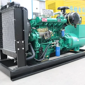 50 Kw Portable Silent Diesel Generator Set With Engine Pump Components 400V Output For Construction Camp Site