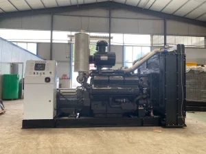 500 800kW Silent Type Water Cooled Construction Generator Set Remote Control Easy Maintenance Digital Control 1800 RPM