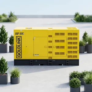 500KVA 400KW Silent Diesel Generator Set for Industry AC Single Phase 0.8 1800 RPM Low Oil Shutdown Soundproof