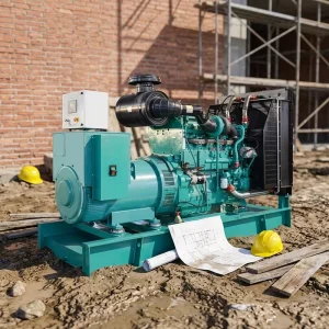 500KVA Silent Diesel Generator Set with 400KW ATS Automatic Mains Failure 50Hz 60Hz 400V 480V
