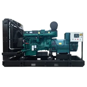 500KW 1500KW Super Silent Open Type Diesel Natural Gas Generator Set with ATS Auto Start 50/60Hz High Efficiency