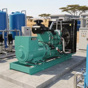 500KW 625KVA 3 Phase 50Hz Low Fuel Consumption Stable Voltage Construction Site Diesel Generator Set