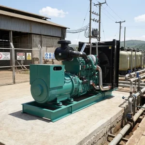 500KW 625KVA 3 Phase 50Hz Open Frame Diesel Generator Set Euro 3 Certified for Africa Mine
