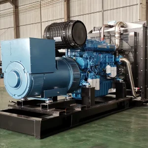 500KW Automatic Diesel Generator 3 Phase Water Cooled Full Auto Start Silent Type Power Station