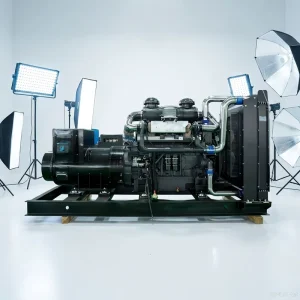 500KW Open Frame Diesel Generator Set ATS Remote Control Customizable Brand Weichai Engines Super Silent Low Noise