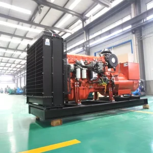 500kVA 50Hz Open Frame Type Diesel Generator 3 Phase 4 Wire Copper Alternator Water Cooled