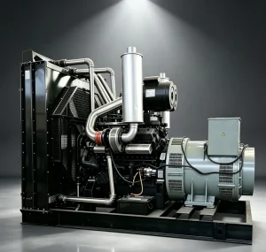 500kW 3 Phase 400V Water Cooled 24V DC Electric Start Heavy-Duty Diesel Generator for Mining Farm Outdoor Use
