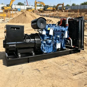 500kW 625kVA Heavy Duty Diesel Generator Set 3-Phase Fuel Efficient Canopy Genset for Construction Site Factory Power