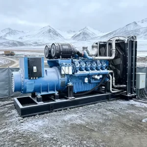 500kW 625kVA Weichai Diesel Generator Set 6 Cylinder 3 Phase 40℃ for High Altitude Extreme Cold Weather Off grid Plateau Mine
