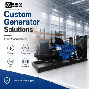 500kW Diesel Generator Set 3 Phase Automatic Transfer Switch for Hotel Resort Emergency Power OEM Available