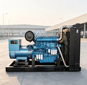 500kW Open Frame Diesel Generator 3 Phase 50Hz 1500RPM Auto Start Industrial Standby Power Genset