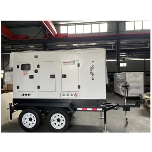 500kva 550kw 750kva Trailer Hfo Diesel Generator Remolque 600kw Three Phase Silent