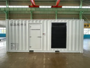 500kw 600kw 800kw 1000kw 1200kw Containerrized Electric Start Diesel Generator with Water Cooling Systorm CE Certified
